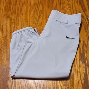 Nike Gray Baseball Pants - Men's Medium
